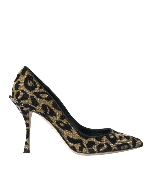 Women's snakeskin - embossed stiletto heel pumps for a bold statementDolce & Gabbana Leopard Lurex Heels Pumps Women's Shoes Women's snakeskin - embossed stiletto heel pumps for a bold statementDolce & Gabbana Leopard Lurex Heels Pumps Women's Shoes