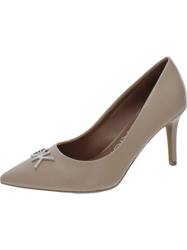 Women's platform stiletto heel pumps with a chunky soleWomens Patent Cushioned Footbed Pumps Women's platform stiletto heel pumps with a chunky soleWomens Patent Cushioned Footbed Pumps