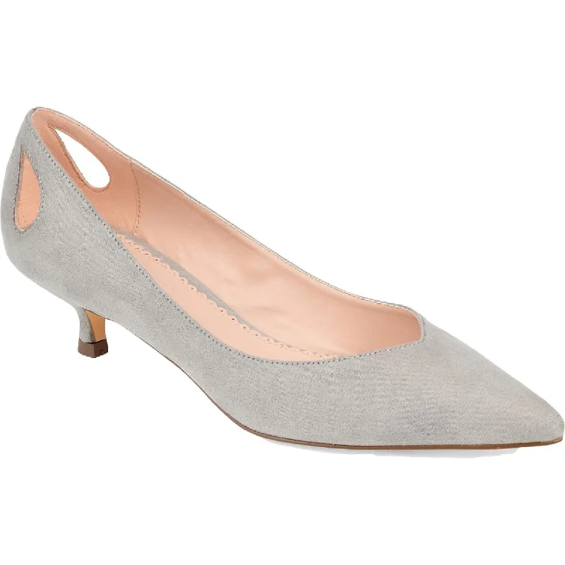 Women's forest green stiletto heel pumps for a nature - inspired lookGoldie Womens Faux Suede Pointed Toe Kitten Heels Women's forest green stiletto heel pumps for a nature - inspired lookGoldie Womens Faux Suede Pointed Toe Kitten Heels