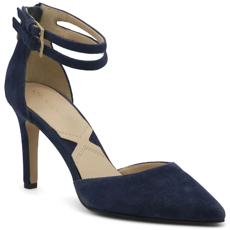 Women's tassel - adorned stiletto heel pumps for a bohemian touchNevi Womens Suede Ankle Strap Pumps Women's tassel - adorned stiletto heel pumps for a bohemian touchNevi Womens Suede Ankle Strap Pumps