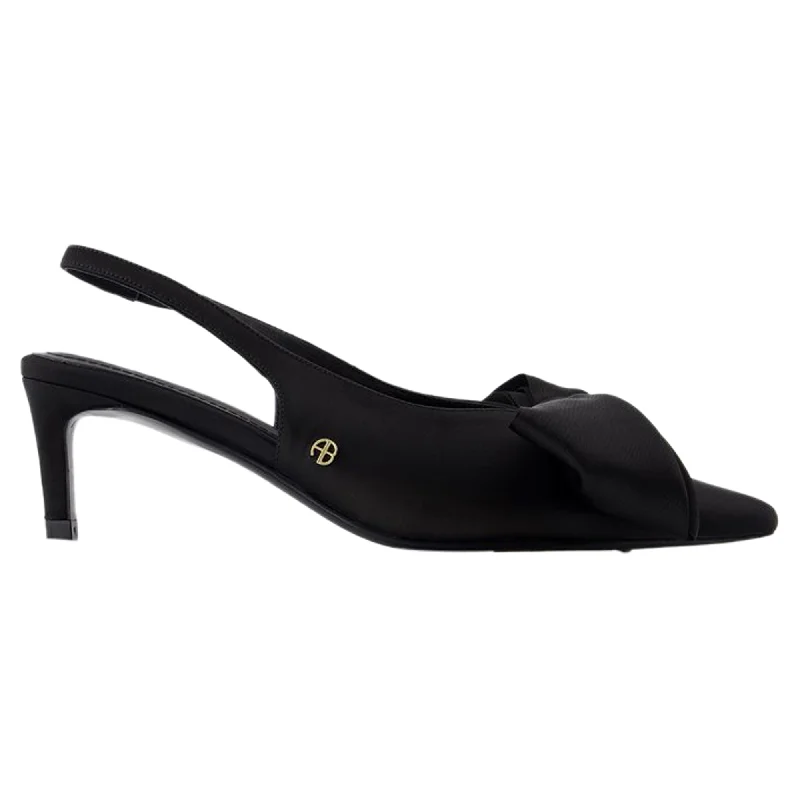 Women's brocade stiletto heel pumps with a vintage feelNina Pumps - ANINE BING - Synthetic - Black Women's brocade stiletto heel pumps with a vintage feelNina Pumps - ANINE BING - Synthetic - Black