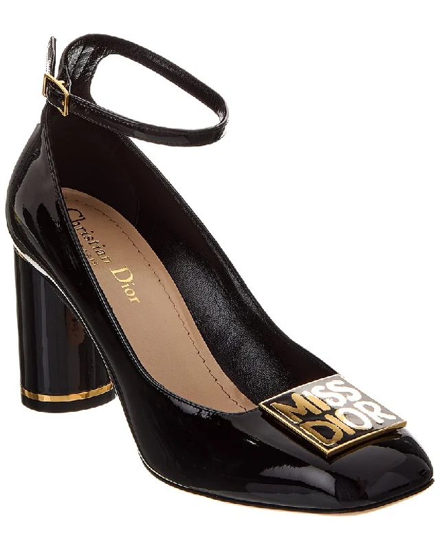 Women's shock - absorbing stiletto heel pumps for all - day wearDior Miss Dior Graffiti Patent Pump Women's shock - absorbing stiletto heel pumps for all - day wearDior Miss Dior Graffiti Patent Pump
