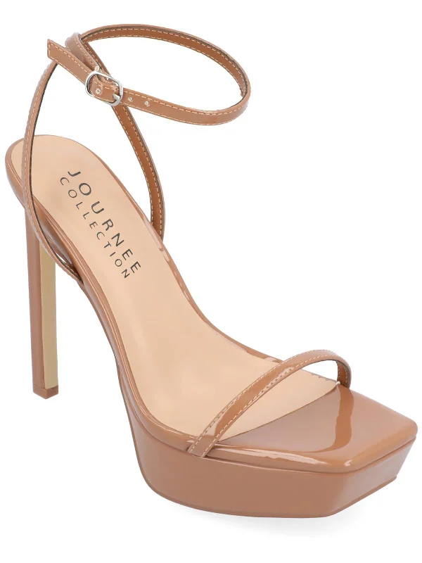 Women's cocktail party stiletto heel pumps with a unique patternTELILAH Womens Square toe Man Made Pumps Women's cocktail party stiletto heel pumps with a unique patternTELILAH Womens Square toe Man Made Pumps