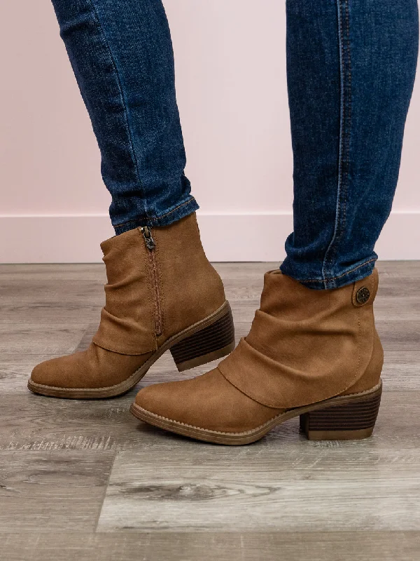 women's booties with quilted patternBlowfish | RILEY Booties | Tan