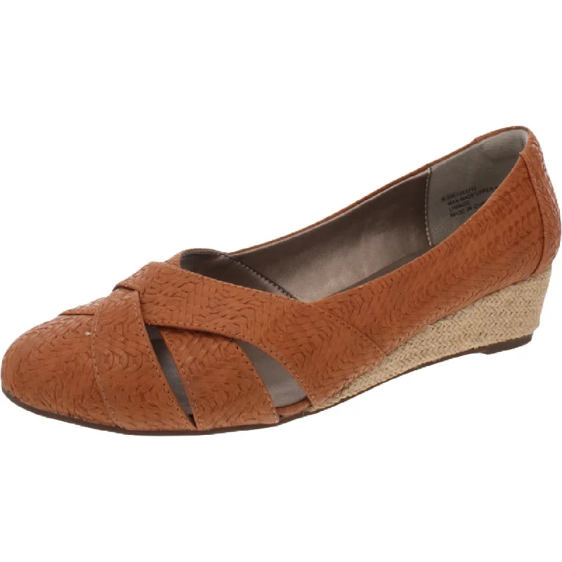 Women's holiday party stiletto heel pumps with a festive touchJanice Womens Faux Leather Slip On Espadrille Heels Women's holiday party stiletto heel pumps with a festive touchJanice Womens Faux Leather Slip On Espadrille Heels