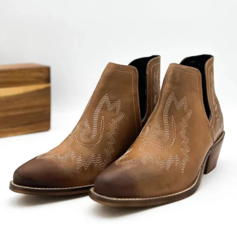 women's booties for casual wearOnline Exclusive | Kickin' Booties in Tan