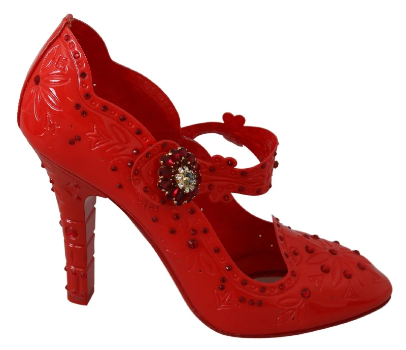 Women's padded - insole stiletto heel pumps for added comfortDolce & Gabbana Chic Crystal Cinderella Women's Pumps Women's padded - insole stiletto heel pumps for added comfortDolce & Gabbana Chic Crystal Cinderella Women's Pumps