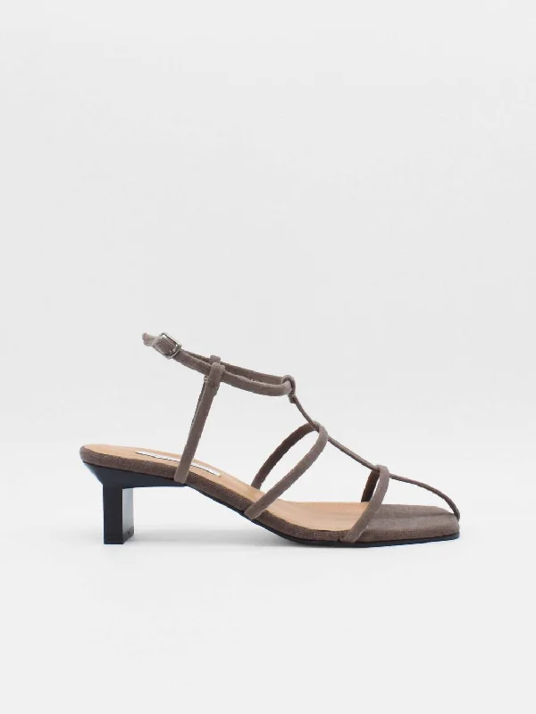 Women's patent leather stiletto heel pumps with a high - shine finishWomen's Gene Cage Heel In Bosc