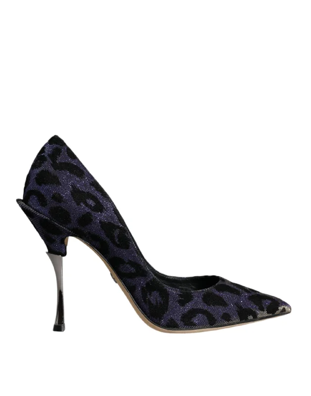 Women's charcoal gray stiletto heel pumps for a neutral yet stylish optionDolce & Gabbana Leopard Lurex High Heels Pumps Women's Shoes Women's charcoal gray stiletto heel pumps for a neutral yet stylish optionDolce & Gabbana Leopard Lurex High Heels Pumps Women's Shoes