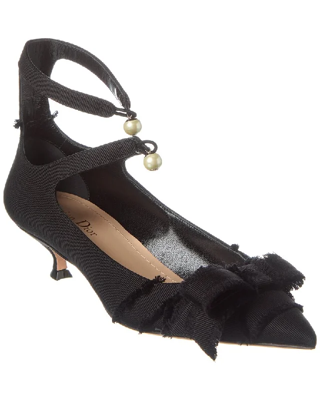 Women's faux suede stiletto heel pumps for a budget - friendly optionDior Adiorable Grosgrain Pump