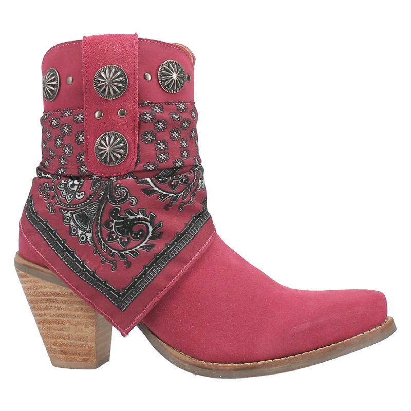women's booties with over-the-knee lookBANDIDA LEATHER BOOT