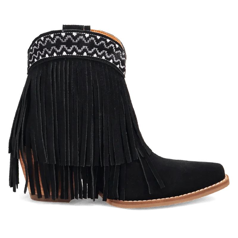 women's booties with ankle strapTAPADERO SUEDE BOOTIE