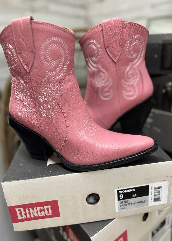 women's winter bootiesModel Boots Size 9 | Dingo | Pretty N Prissy Leather Bootie in Pink *DISCONTINUED* women's winter bootiesModel Boots Size 9 | Dingo | Pretty N Prissy Leather Bootie in Pink *DISCONTINUED*