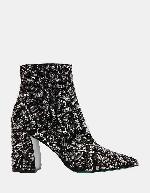 women's booties for workKRIS SNAKE