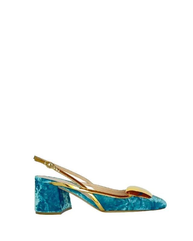 Women's satin - lined stiletto heel pumps for extra comfortWomen's Cavalla Velvet Block Heel In Velvet/mirror Women's satin - lined stiletto heel pumps for extra comfortWomen's Cavalla Velvet Block Heel In Velvet/mirror