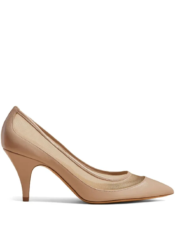 Women's genuine leather stiletto heel pumps with a soft finishRiver Iconic Pump In Nude Women's genuine leather stiletto heel pumps with a soft finishRiver Iconic Pump In Nude