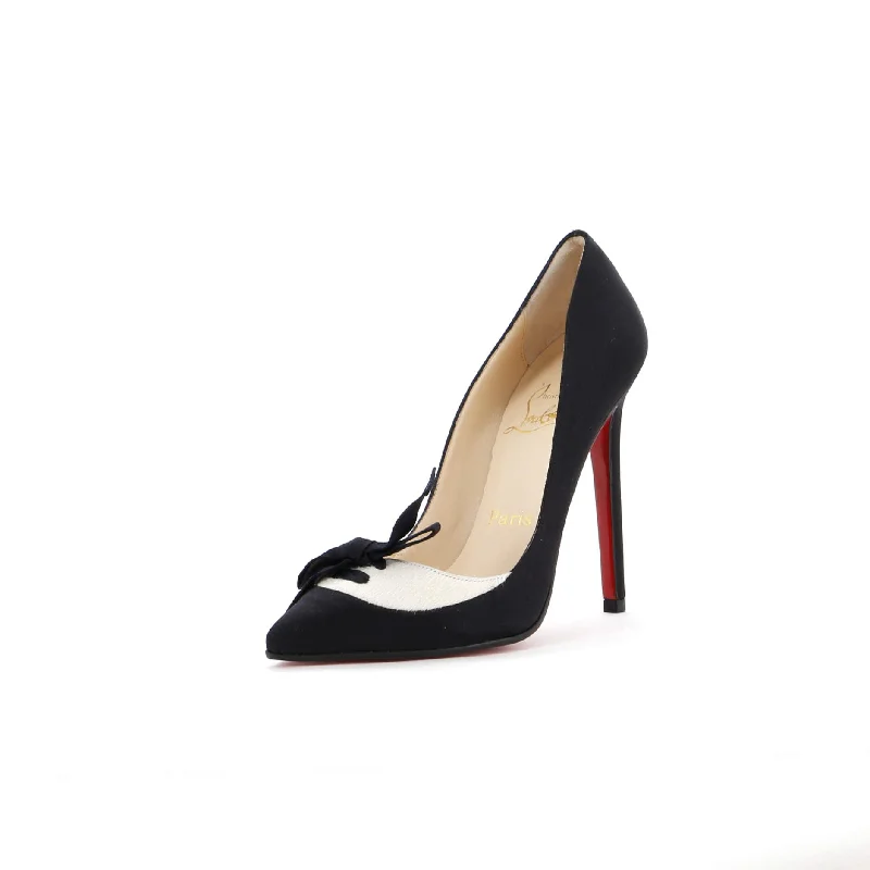 Women's tassel - adorned stiletto heel pumps for a bohemian touchWomen's Love Me Pumps Satin with Pony Hair 120 Women's tassel - adorned stiletto heel pumps for a bohemian touchWomen's Love Me Pumps Satin with Pony Hair 120