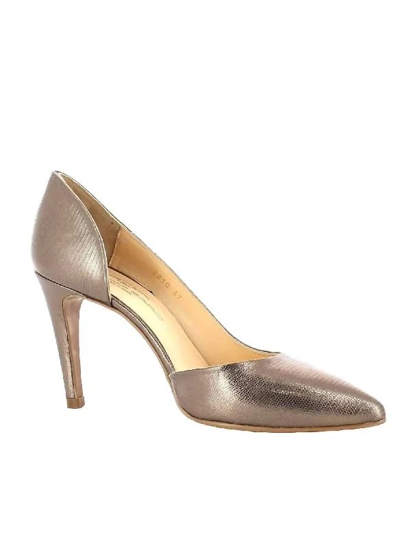 Women's faux suede stiletto heel pumps for a budget - friendly optionWomen's Pirita Pump In Bronze Women's faux suede stiletto heel pumps for a budget - friendly optionWomen's Pirita Pump In Bronze