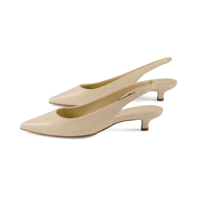Women's evening gala stiletto heel pumps in a long - lasting colorWomen's Posey Leather Heel In Ivory Women's evening gala stiletto heel pumps in a long - lasting colorWomen's Posey Leather Heel In Ivory