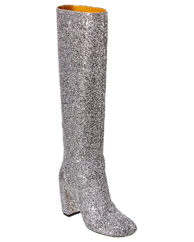 women's waterproof bootiesVictoria Beckham Glitter Boot