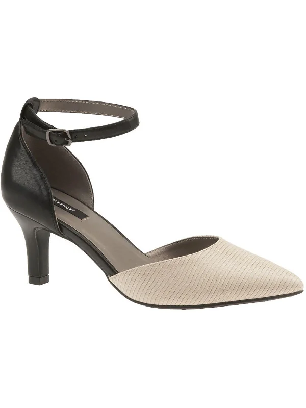 Women's lavender stiletto heel pumps for a delicate styleLynley Womens Faux Leather Pumps