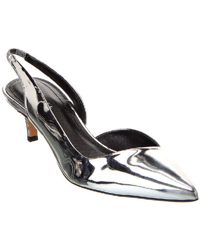 Women's bronze stiletto heel pumps for a warm and metallic lookIsabel Marant Piery Leather Slingback Pump Women's bronze stiletto heel pumps for a warm and metallic lookIsabel Marant Piery Leather Slingback Pump