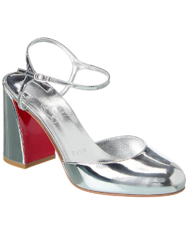 Women's platform stiletto heel pumps with a chunky soleChristian Louboutin Jane 85 Leather Pump Women's platform stiletto heel pumps with a chunky soleChristian Louboutin Jane 85 Leather Pump