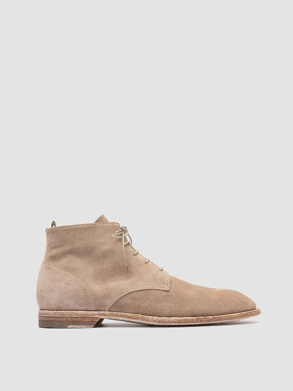 Women's Cashmere - Lined Loafers in Burgundy for Warmth in WinterSOUND 003 - Taupe Suede Lace-up Boots