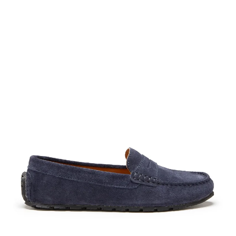 Child - Friendly Women's Loafers in Purple for Moms on the GoChild - Friendly Women's Loafers in Purple for Moms on the GoWomen's Tyre Sole Penny Loafers, navy blue suede Child - Friendly Women's Loafers in Purple for Moms on the GoChild - Friendly Women's Loafers in Purple for Moms on the GoWomen's Tyre Sole Penny Loafers, navy blue suede