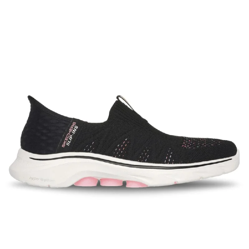 Women's Metallic Foil - Finish Loafers in Gold for a Glamorous Night OutSkechers Women's Slip-Ins GO WALK 7 City Lights - Black/Multi Women's Metallic Foil - Finish Loafers in Gold for a Glamorous Night OutSkechers Women's Slip-Ins GO WALK 7 City Lights - Black/Multi