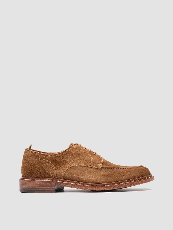 Sustainable Women's Recycled Material Loafers in Gray for Eco - Conscious ShoppersASTON 002 - Brown Suede Derby Shoes Sustainable Women's Recycled Material Loafers in Gray for Eco - Conscious ShoppersASTON 002 - Brown Suede Derby Shoes