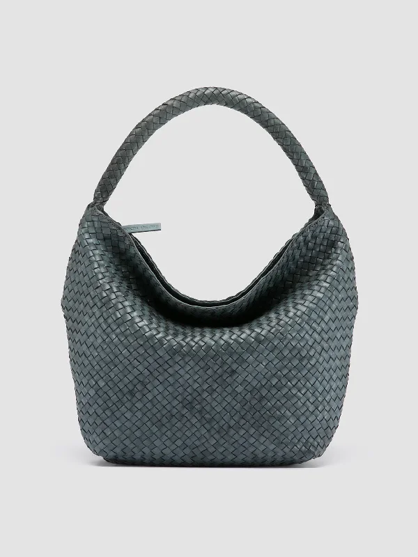 Women's Bow - Embellished Loafers in Red for a Feminine TouchOC CLASS 09 - Blue Woven Leather Tote Bag Women's Bow - Embellished Loafers in Red for a Feminine TouchOC CLASS 09 - Blue Woven Leather Tote Bag