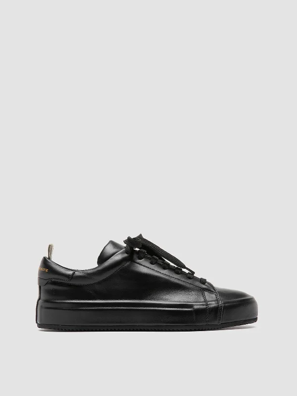 Shock - Absorbing Women's Loafers in Gray for Active LifestylesEASY 101 - Black Leather Low Top Sneakers Shock - Absorbing Women's Loafers in Gray for Active LifestylesEASY 101 - Black Leather Low Top Sneakers