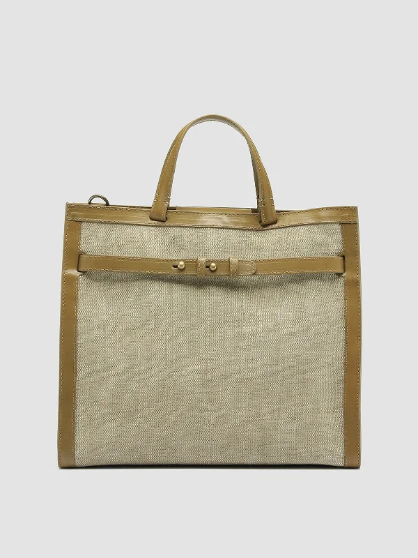 Shock - Absorbing Women's Loafers in Gray for Active LifestylesSADDLE 015 - Beige Leather and Linen Handle Bag Shock - Absorbing Women's Loafers in Gray for Active LifestylesSADDLE 015 - Beige Leather and Linen Handle Bag
