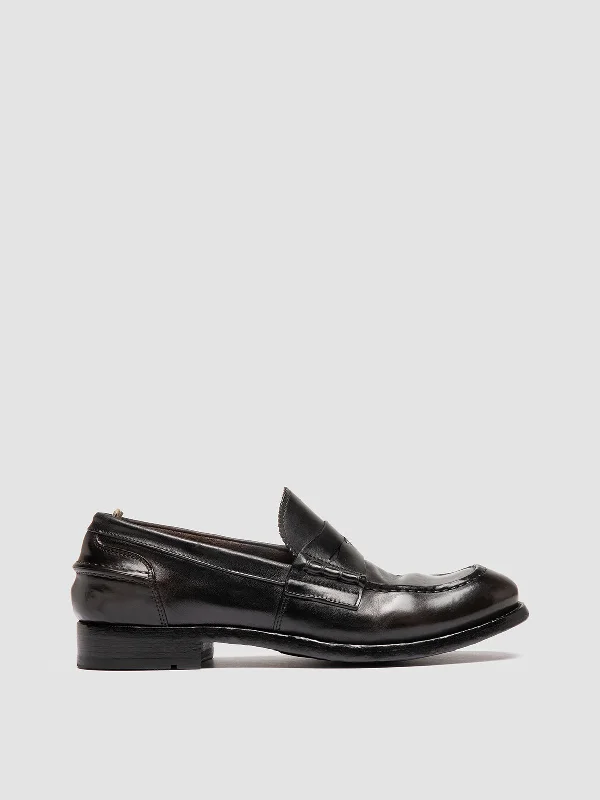 Women's Bow - Embellished Loafers in Red for a Feminine TouchBALANCE 017 - Brown Penny Leather Loafers Women's Bow - Embellished Loafers in Red for a Feminine TouchBALANCE 017 - Brown Penny Leather Loafers
