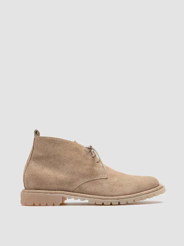 Women's Memory Foam Insole Loafers in Pink for Added ComfortSPECTACULAR 013 - Beige Suede Chukka Boots