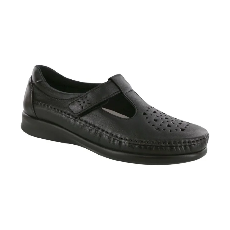 Shock - Absorbing Women's Loafers in Gray for Active LifestylesSAS Women's Willow Slip On Loafer - Black Smooth Shock - Absorbing Women's Loafers in Gray for Active LifestylesSAS Women's Willow Slip On Loafer - Black Smooth