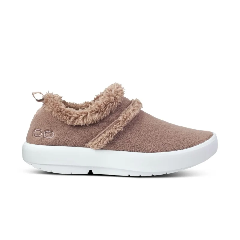 Elastic - Back Women's Loafers in Teal for Easy On - and - OffOOFOS Women's OOcoozie Low - Chocolate Sherpa Elastic - Back Women's Loafers in Teal for Easy On - and - OffOOFOS Women's OOcoozie Low - Chocolate Sherpa