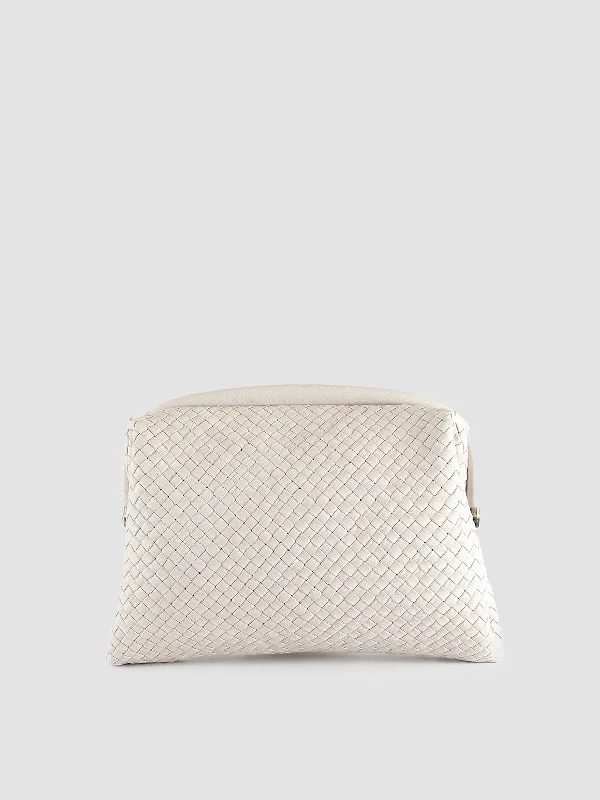 Women's Glitter - Embellished Loafers in Silver for a Sparkly Party LookHELEN 11 Mignon - White Leather Clutch Bag Women's Glitter - Embellished Loafers in Silver for a Sparkly Party LookHELEN 11 Mignon - White Leather Clutch Bag