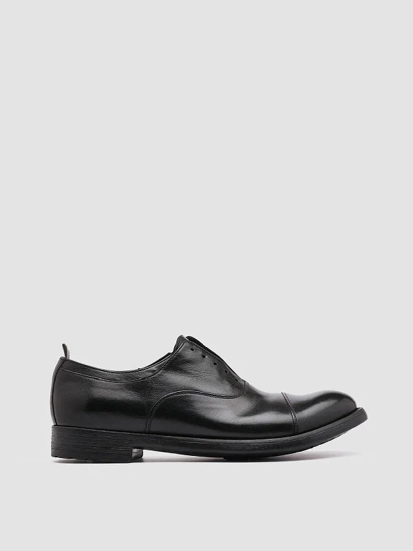 Waterproof Women's Loafers in Black for Rainy DaysHIVE 004 - Black Leather Oxford Shoes Waterproof Women's Loafers in Black for Rainy DaysHIVE 004 - Black Leather Oxford Shoes