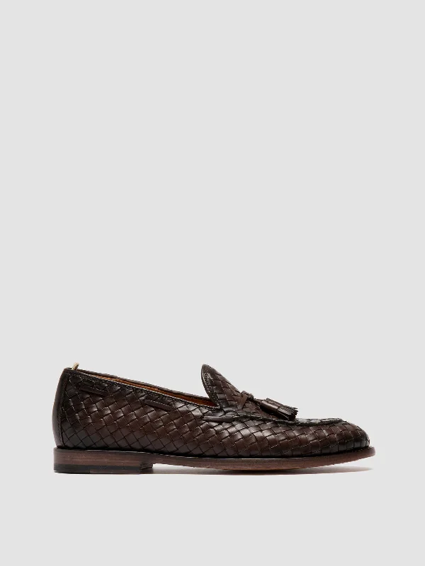 Elastic - Back Women's Loafers in Teal for Easy On - and - OffOPERA 004 - Brown Leather Tassel Loafers Elastic - Back Women's Loafers in Teal for Easy On - and - OffOPERA 004 - Brown Leather Tassel Loafers