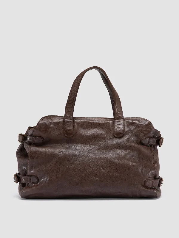 Women's Premium Leather Tassel Loafers in Dark Brown for a Classic Office LookJULIE 011 - Brown Leather Shoulder Bag Women's Premium Leather Tassel Loafers in Dark Brown for a Classic Office LookJULIE 011 - Brown Leather Shoulder Bag