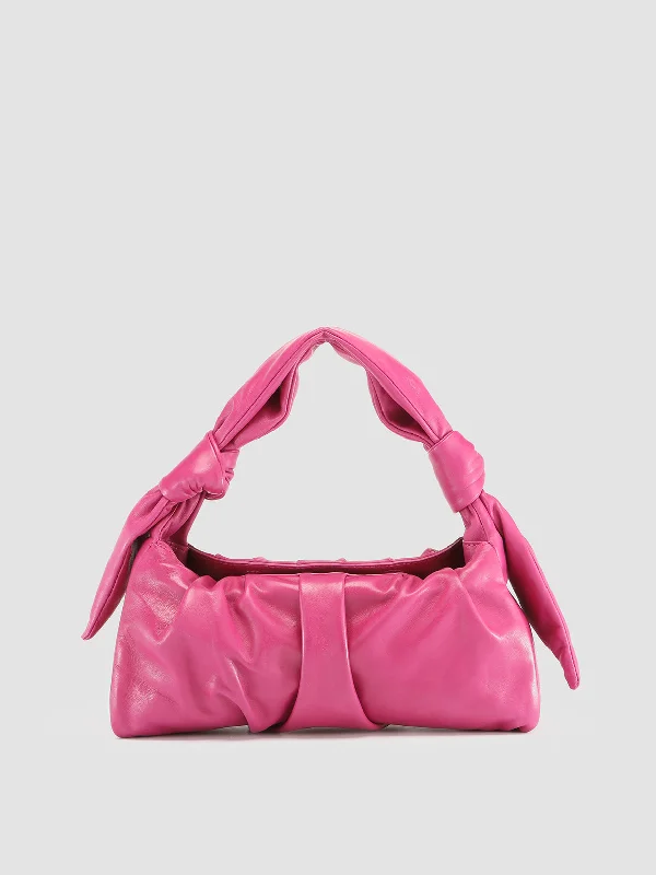 Sustainable Women's Recycled Material Loafers in Gray for Eco - Conscious ShoppersBOLINA 030 - Pink Leather Handle Bag Sustainable Women's Recycled Material Loafers in Gray for Eco - Conscious ShoppersBOLINA 030 - Pink Leather Handle Bag