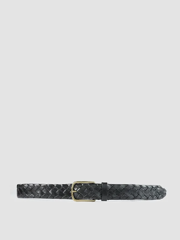 Women's Metallic Foil - Finish Loafers in Gold for a Glamorous Night OutOC STRIP 21 - Black Woven Leather Belt Women's Metallic Foil - Finish Loafers in Gold for a Glamorous Night OutOC STRIP 21 - Black Woven Leather Belt