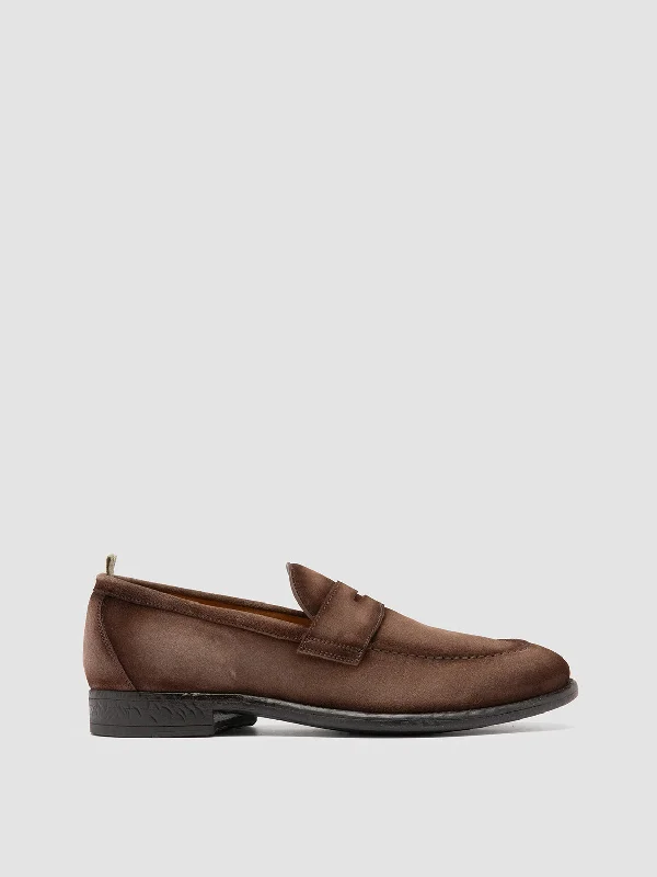 Women's Geometric - Patterned Loafers in Multicolor for a Fashion - Forward LookEMORY 024 - Brown Suede Loafers Women's Geometric - Patterned Loafers in Multicolor for a Fashion - Forward LookEMORY 024 - Brown Suede Loafers