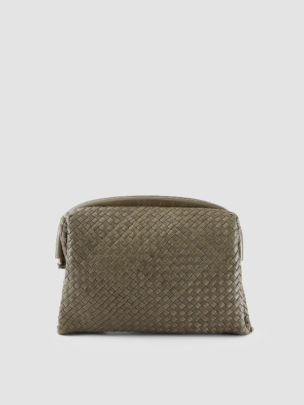 Lightweight Women's Mesh - Paneled Loafers in White for BreathabilityHELEN 11 Mignon - Green Leather Clutch Bag Lightweight Women's Mesh - Paneled Loafers in White for BreathabilityHELEN 11 Mignon - Green Leather Clutch Bag