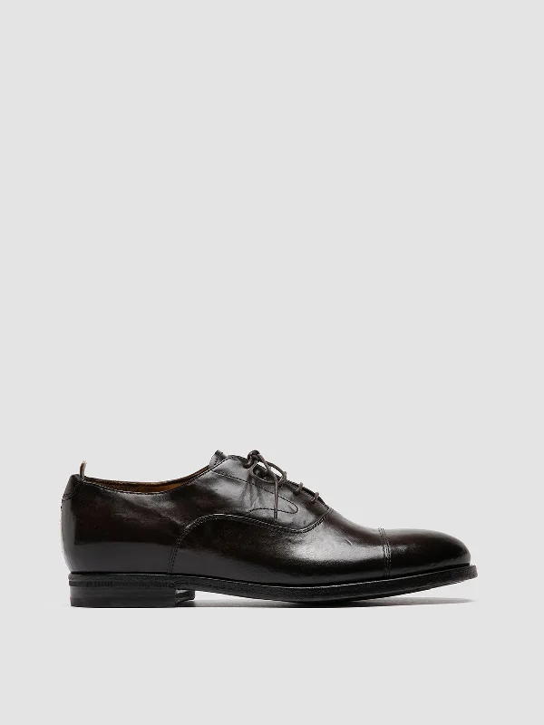 Women's Tassel - Trimmed Loafers with a Low Heel in Olive Green for a Trendy TwistVANDERBILT CAOU 011 - Brown Leather Oxford Shoes Women's Tassel - Trimmed Loafers with a Low Heel in Olive Green for a Trendy TwistVANDERBILT CAOU 011 - Brown Leather Oxford Shoes