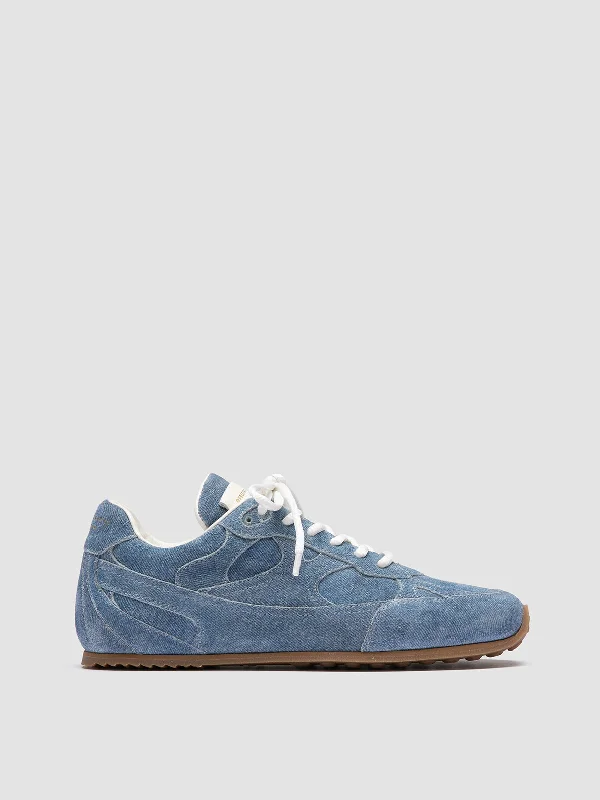 Sustainable Women's Recycled Material Loafers in Gray for Eco - Conscious ShoppersAWAY 101 - Blue Suede Low Top Sneakers Sustainable Women's Recycled Material Loafers in Gray for Eco - Conscious ShoppersAWAY 101 - Blue Suede Low Top Sneakers