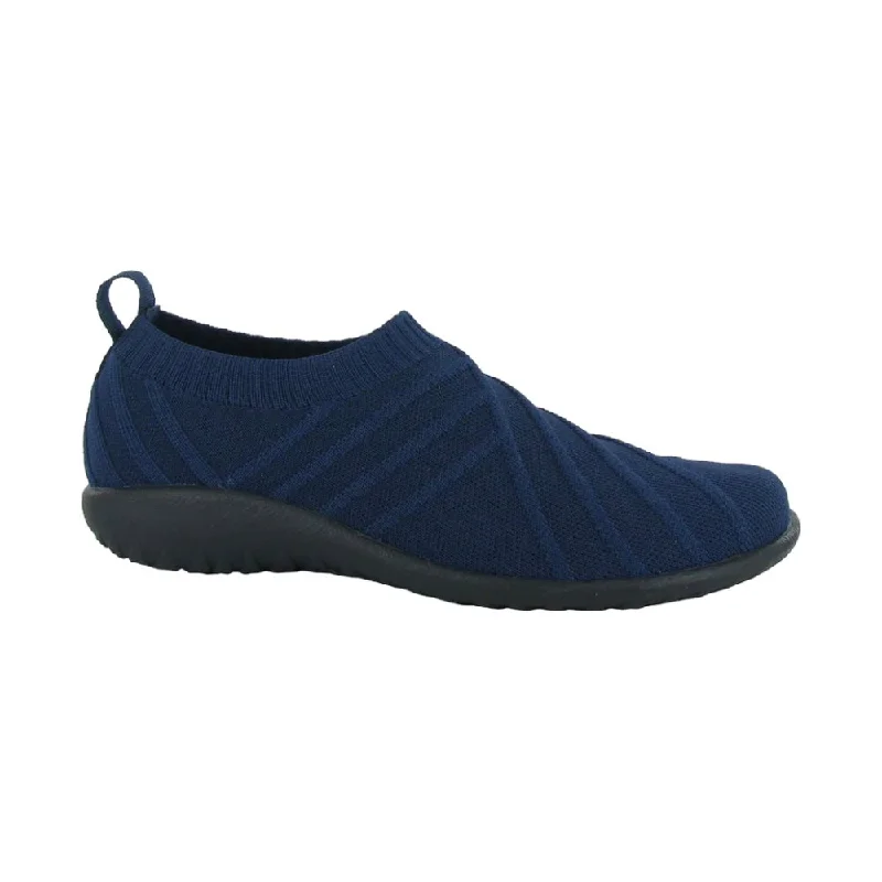 Shock - Absorbing Women's Loafers in Gray for Active LifestylesNaot Women's Okahu - Navy Knit Shock - Absorbing Women's Loafers in Gray for Active LifestylesNaot Women's Okahu - Navy Knit