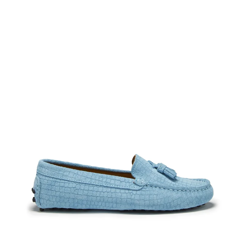 Women's Metallic Foil - Finish Loafers in Gold for a Glamorous Night OutWomen's Metallic Foil - Finish Loafers in Gold for a Glamorous Night OutWomen's Tasselled Driving Loafers, blue embossed suede Women's Metallic Foil - Finish Loafers in Gold for a Glamorous Night OutWomen's Metallic Foil - Finish Loafers in Gold for a Glamorous Night OutWomen's Tasselled Driving Loafers, blue embossed suede
